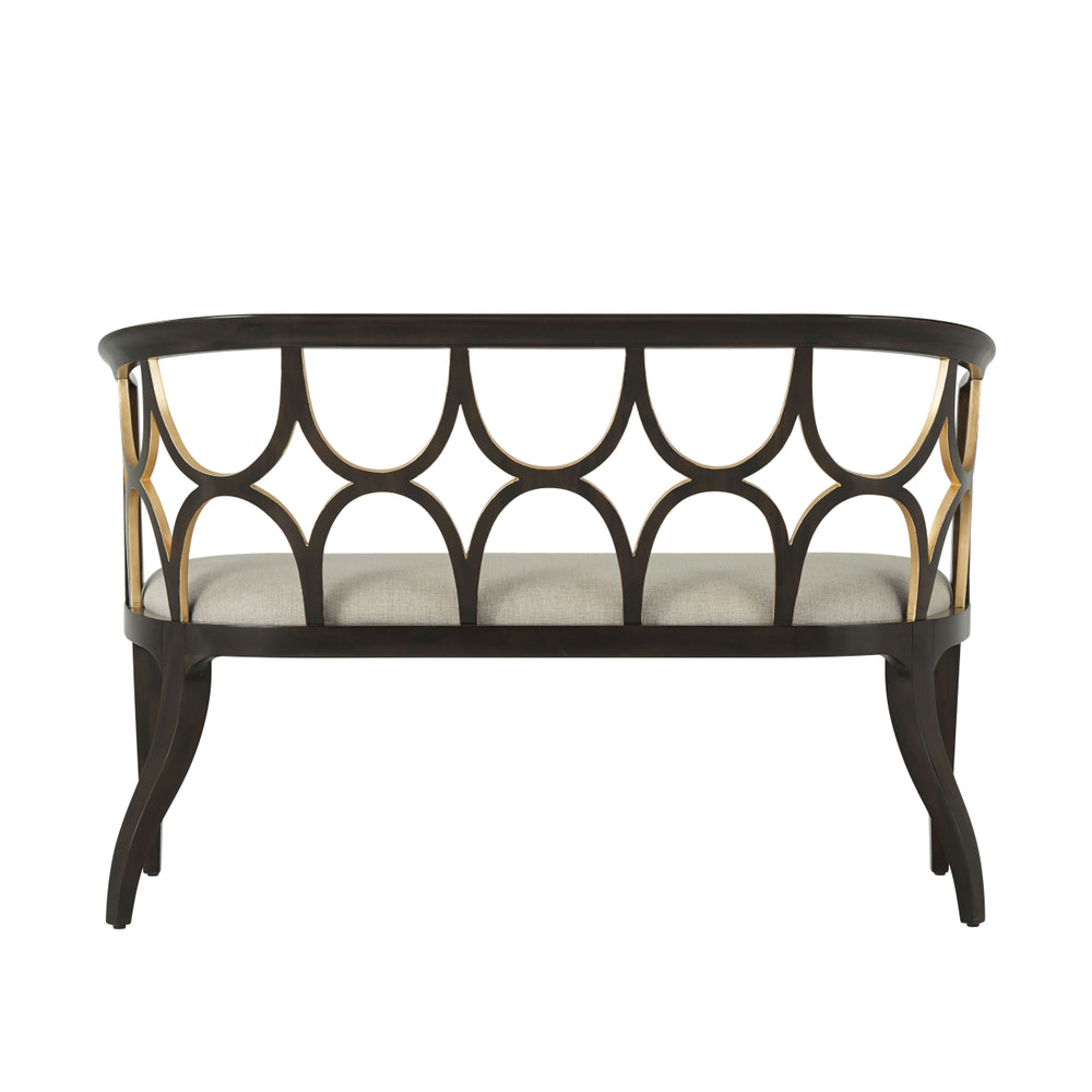 Ebonized Connaught Settee