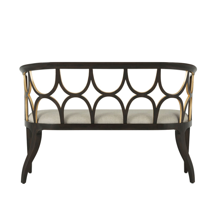 Ebonized Connaught Settee