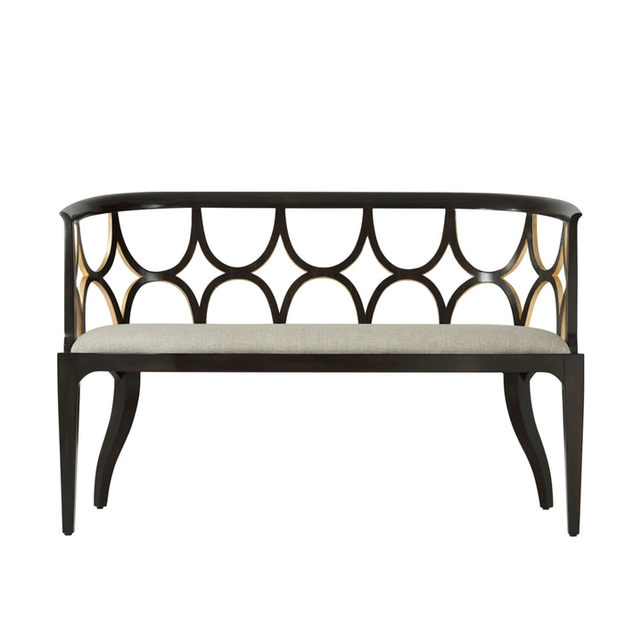 Ebonized Connaught Settee