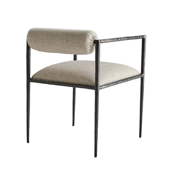 Hiroki Chair Pewter Texture