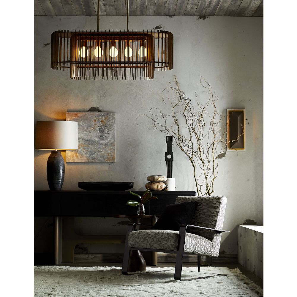 Lounge Chairs Miller Chair Lichen Velvet - Gray