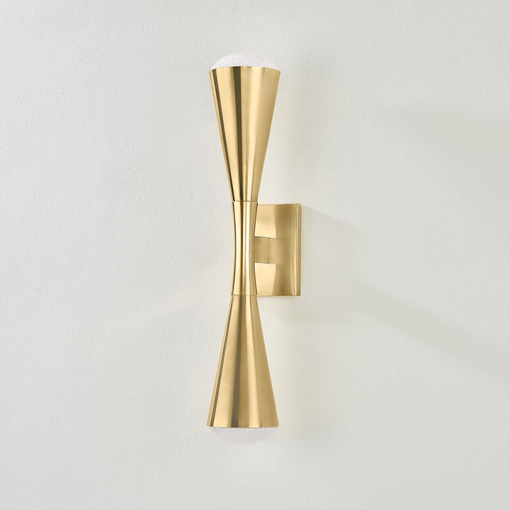 Barcelona Wall Sconce - Vintage Brass 2 Lights