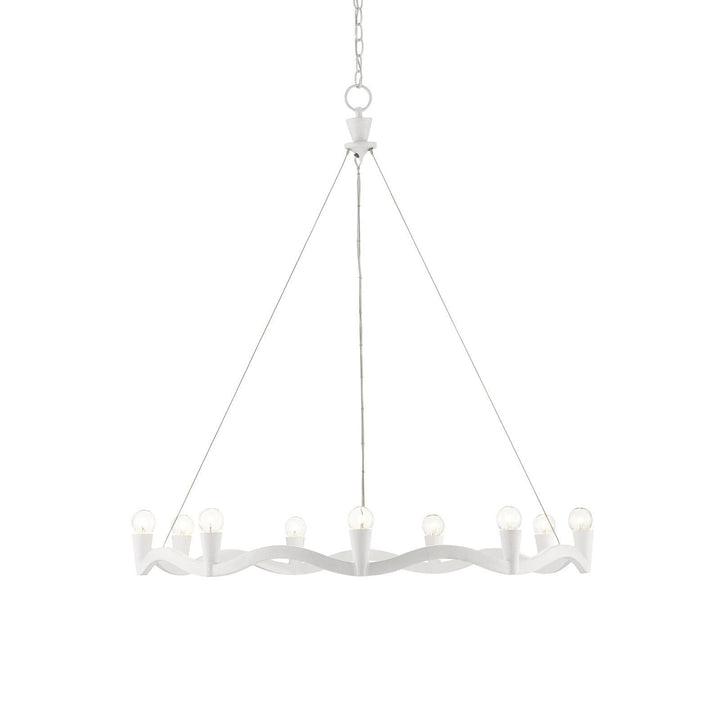 Serpentina White Chandelier