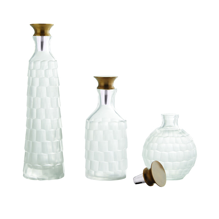 Patricia Decanters Set of 3