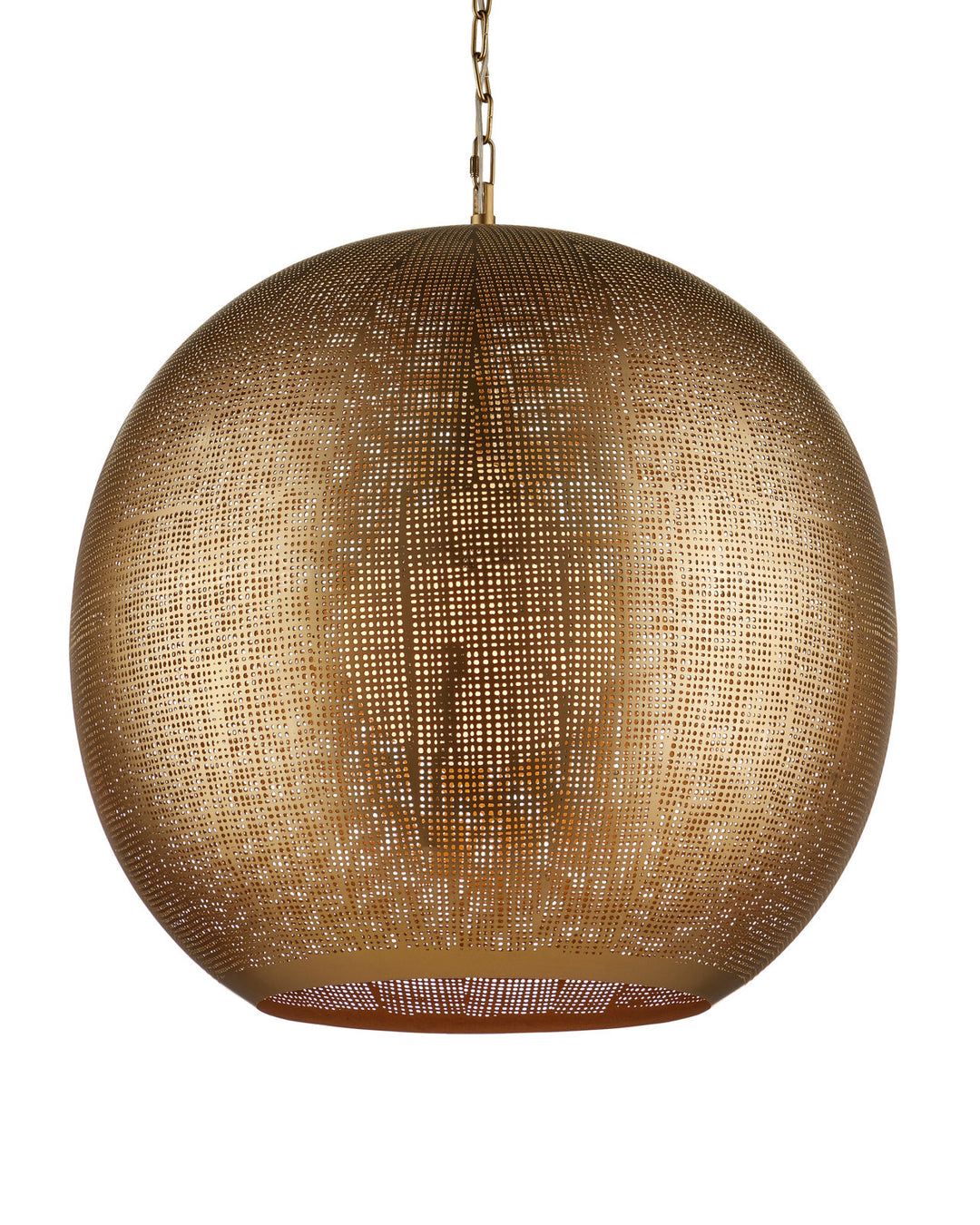 Buckram Orb Pendant