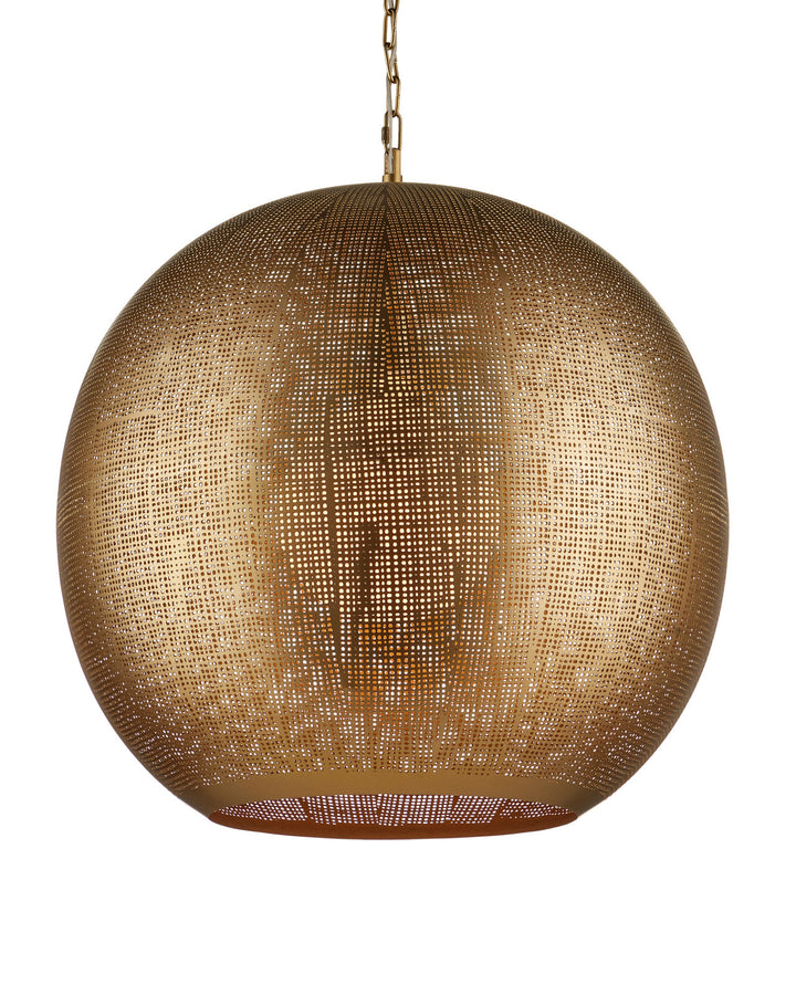 Buckram Orb Pendant