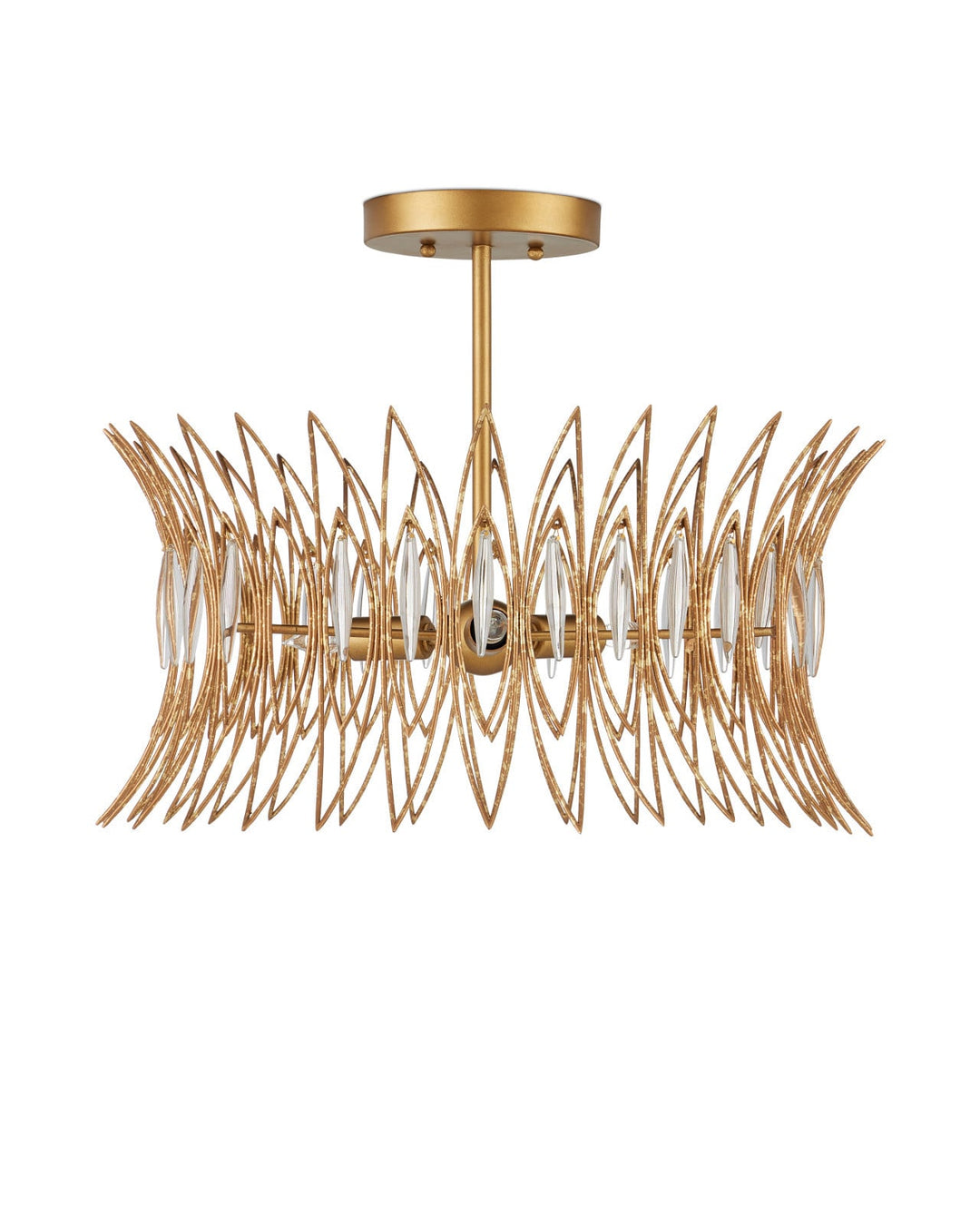 Flush Mounts Marquise Semi-Flush Mount