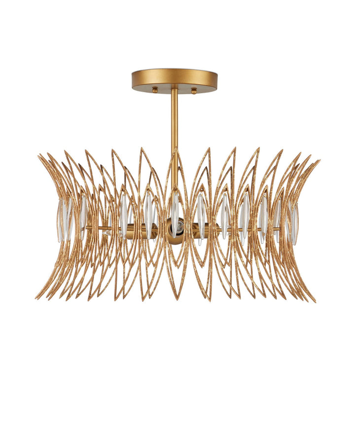 Flush Mounts Marquise Semi-Flush Mount