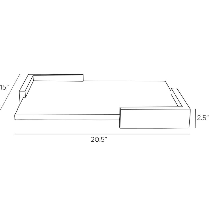 Taffera Tray - Black