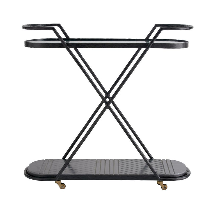 Bar Storage: Carts Torres Bar Cart - Black