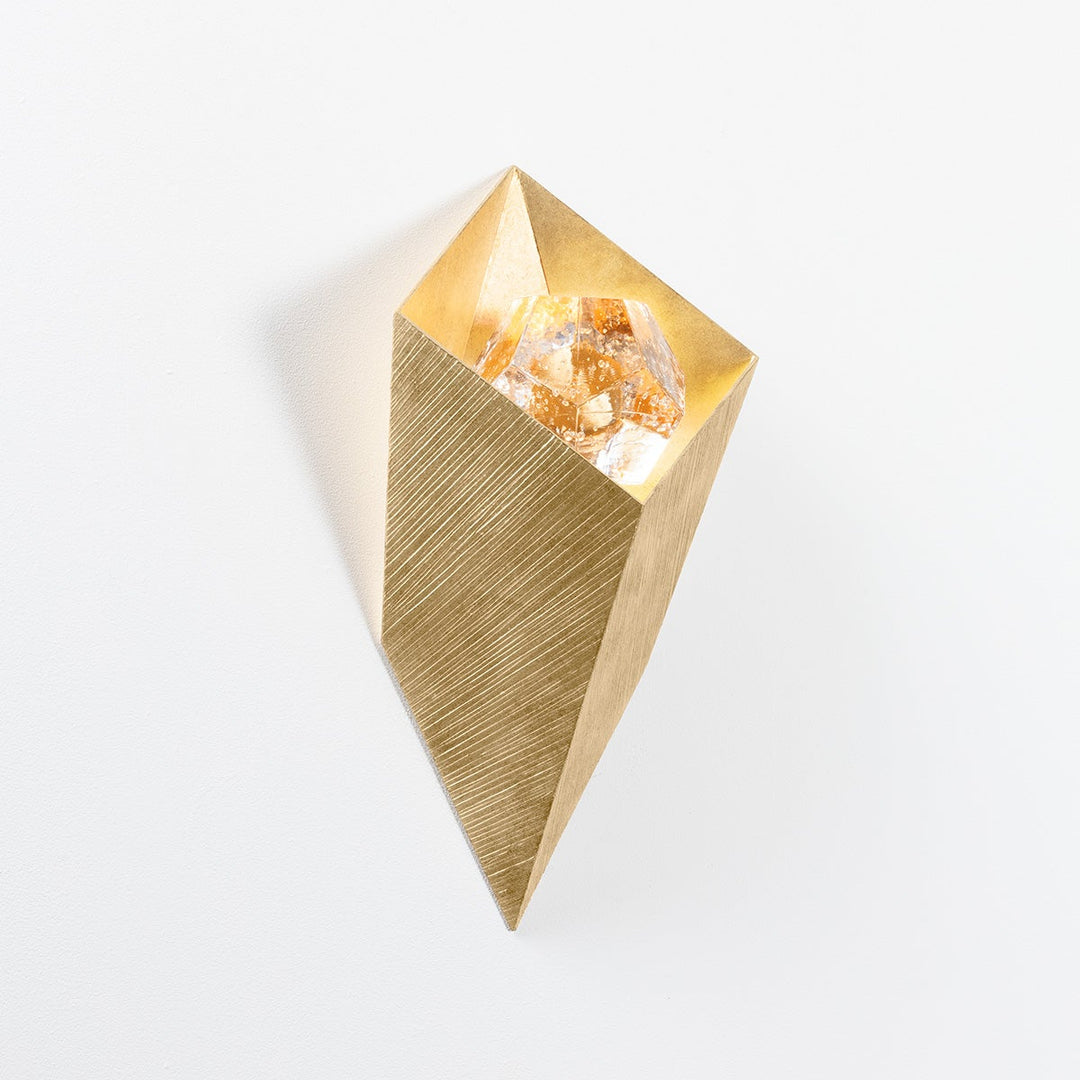 Conch Wall Sconce - Vintage Gold Leaf