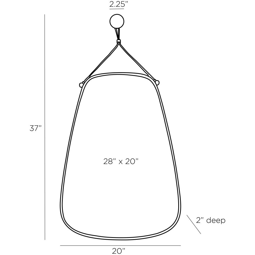 Cedarfield Mirror - Black