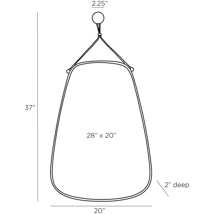 Cedarfield Mirror - Black