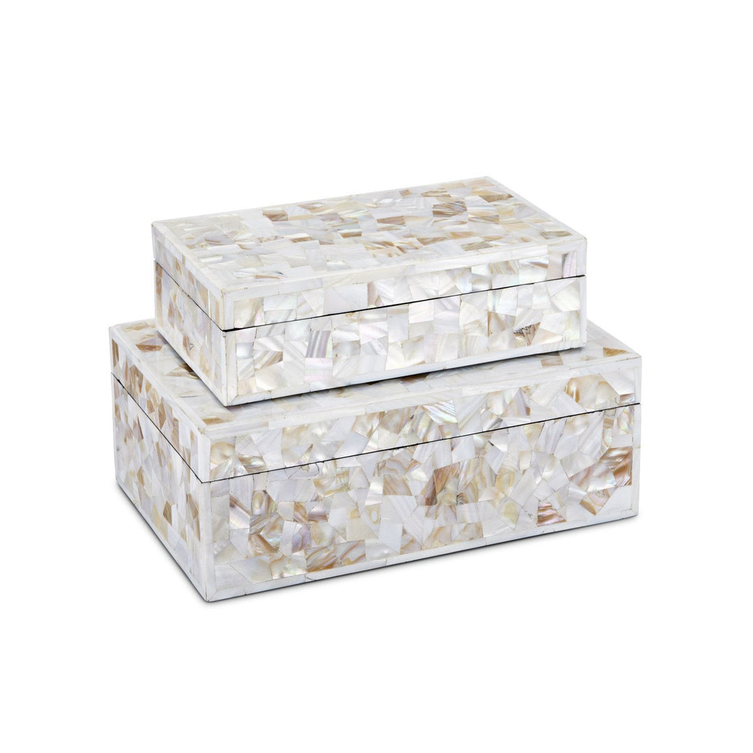 Uma Mother of Pearl Box Set of 2