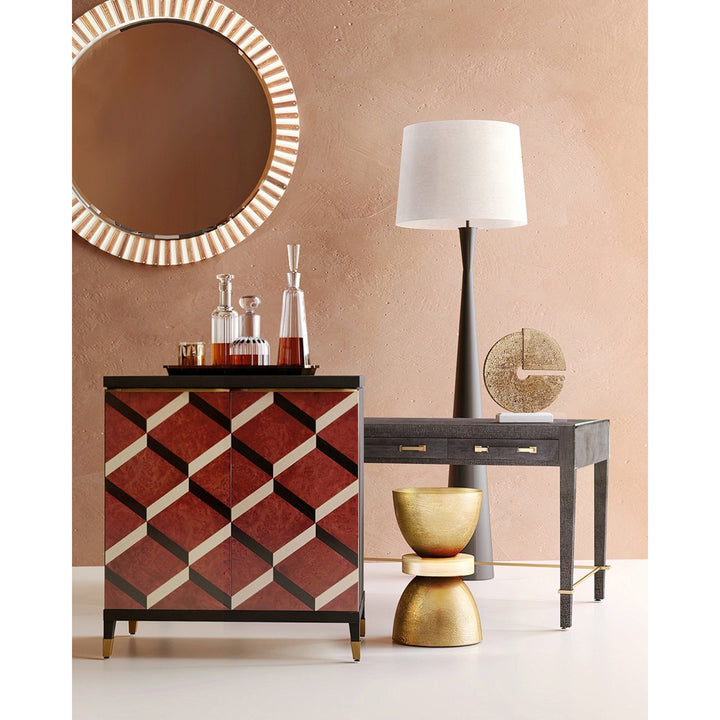 Ivaan Brass Accent Table