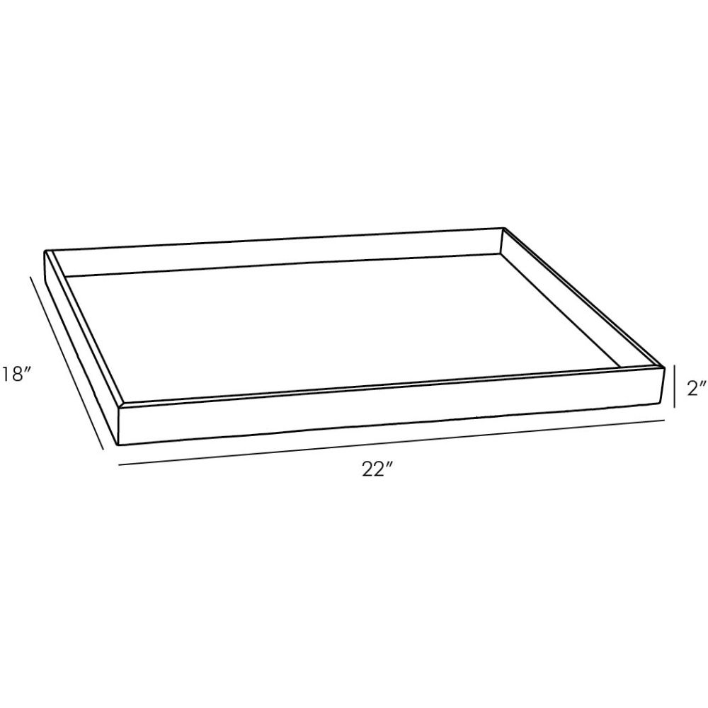 Santoro Tray - Black