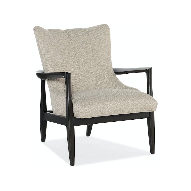 Randee Exposed Wood Chair-Hooker Furniture Custom-HFC-4758-Lounge Chairs-1-France and Son