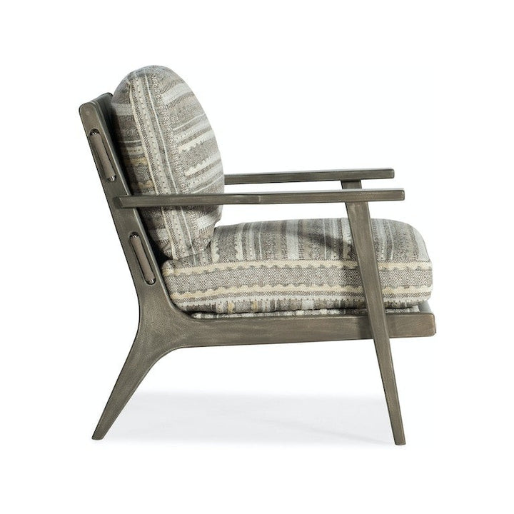 Leif Exposed Wood Chair-Hooker Furniture Custom-HFC-4766-Lounge Chairs-2-France and Son