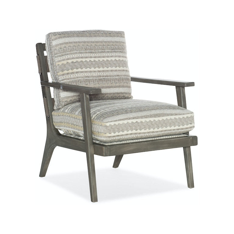 Leif Exposed Wood Chair-Hooker Furniture Custom-HFC-4766-Lounge Chairs-1-France and Son