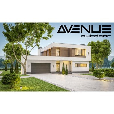 Avenue Outdoor Collection Silver LED