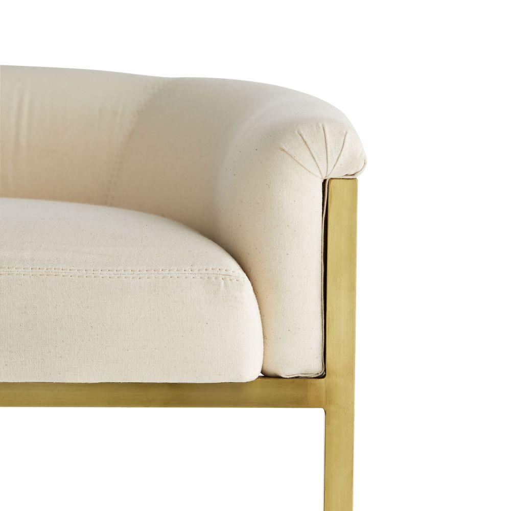 Rupertdora Counter Stool - Gold