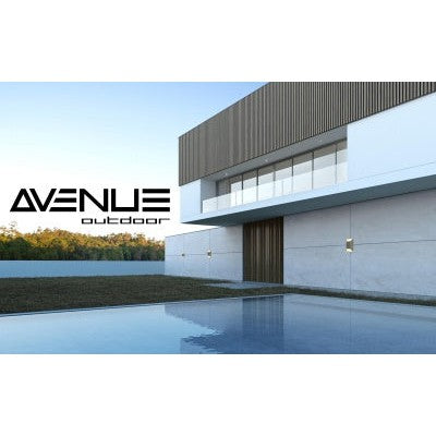 Avenue Outdoor Collection Silver LED