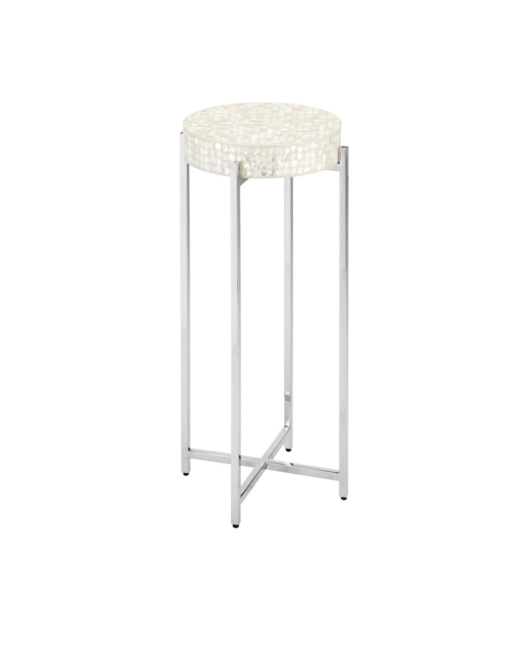 Side Tables Gerri Dot Mother of Pearl Drinks Table