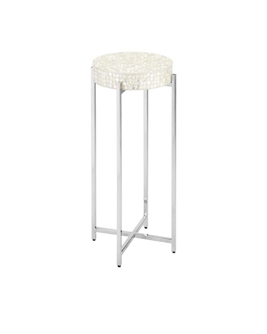 Side Tables Gerri Dot Mother of Pearl Drinks Table
