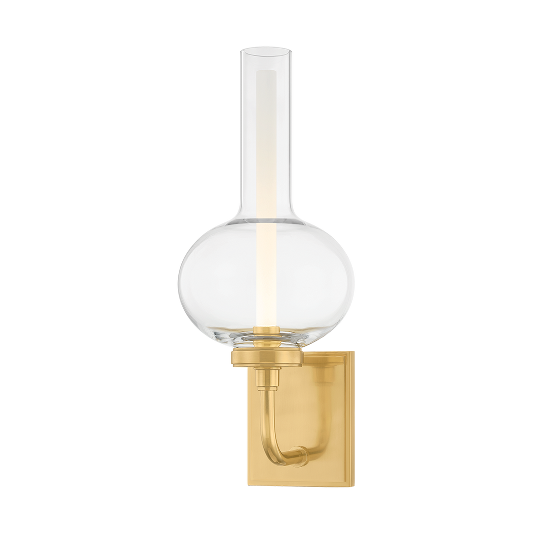 Rossman Wall Sconce - Aged Brass