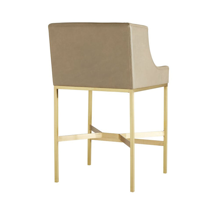 Bar & Counter Stools Rosalind Counter Stool - Gold