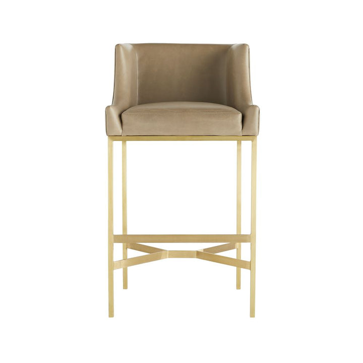 Bar & Counter Stools Rosalind Bar Stool - Gold
