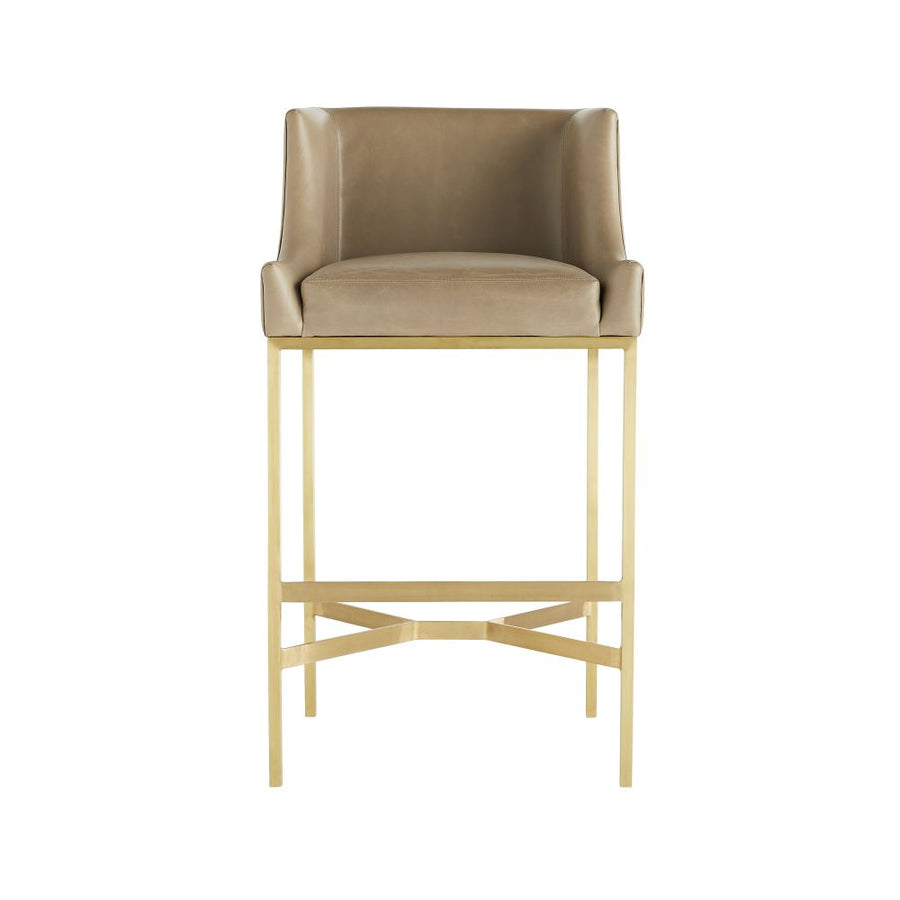 Bar & Counter Stools Rosalind Bar Stool - Gold