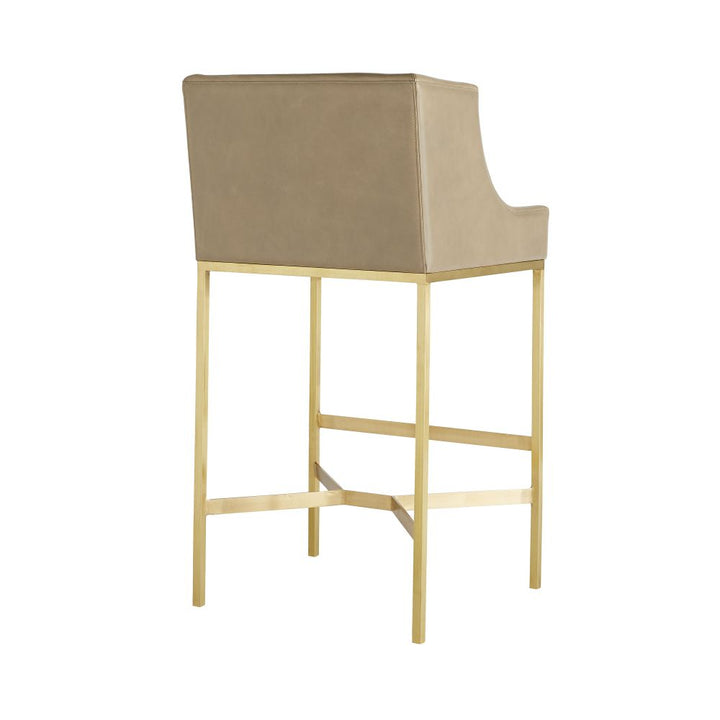 Bar & Counter Stools Rosalind Bar Stool - Gold