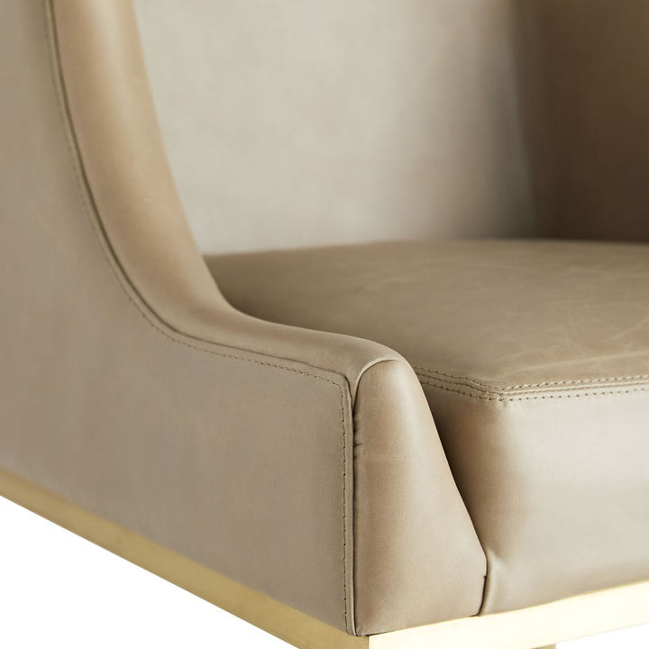 Bar & Counter Stools Rosalind Bar Stool - Gold