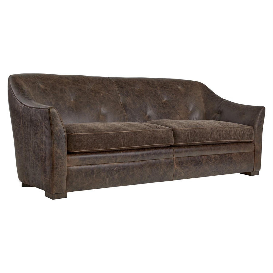 Brixton Leather Sofa Without Pillows-Bernhardt-BHDT-4857LY-Sofas-1-France and Son