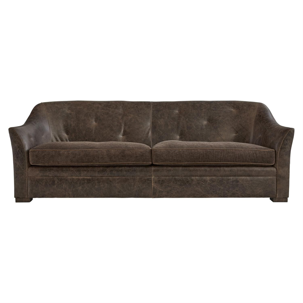 Brixton Leather Sofa Without Pillows-Bernhardt-BHDT-4857LY-Sofas-2-France and Son