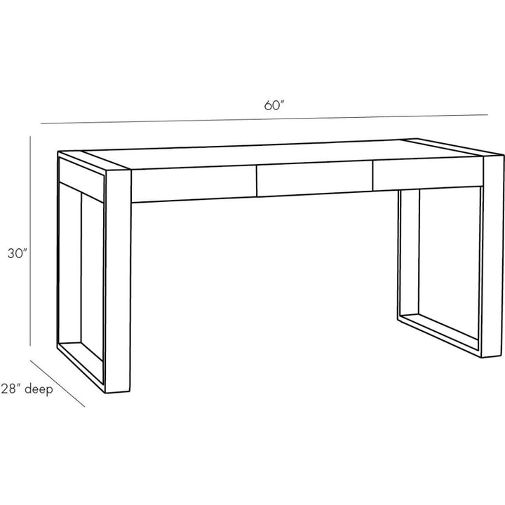 Hattie Desk - Gray