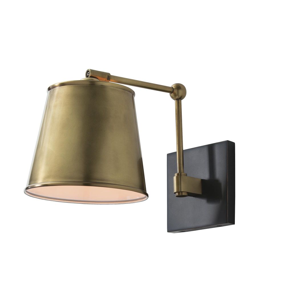 Wall Lighting Shade Sconce - Black