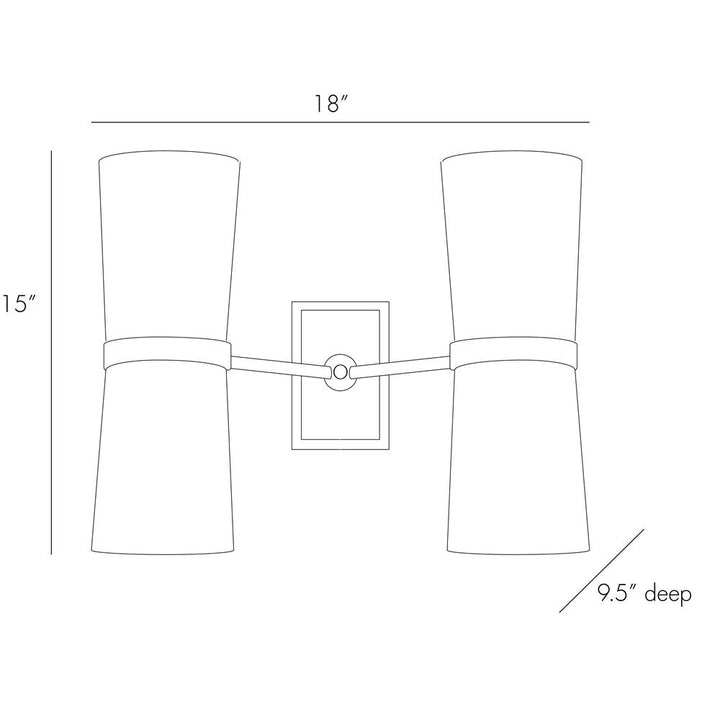 Wall Lighting Breaker Sconce - Gold