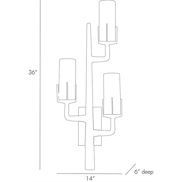 Wall Lighting Knox Sconce - Black