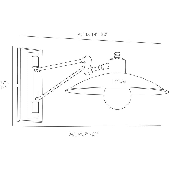 Tillie Sconce - Black