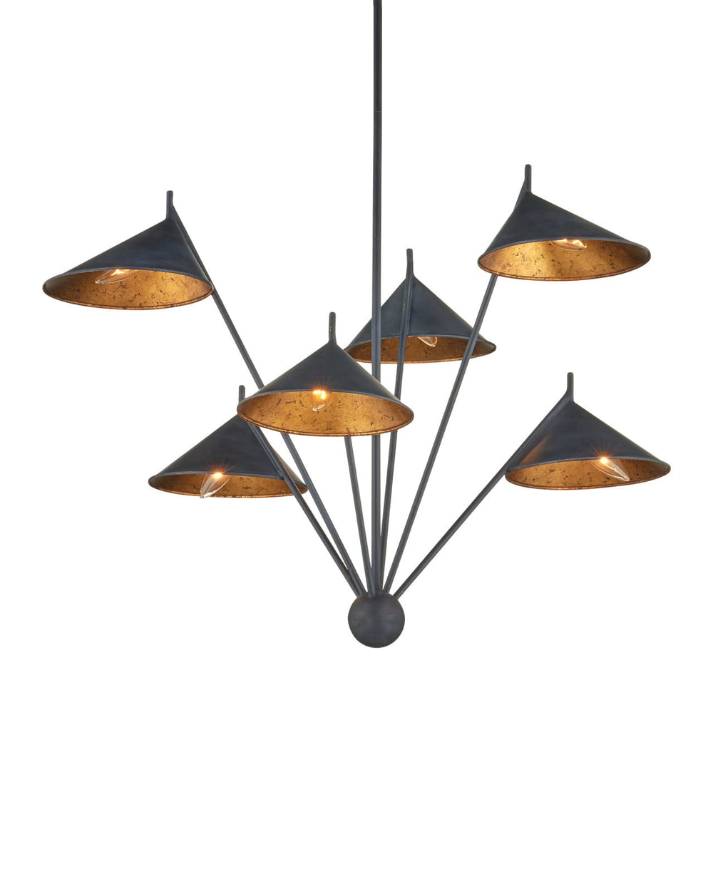 Chandeliers Serpa Medium Black Chandelier