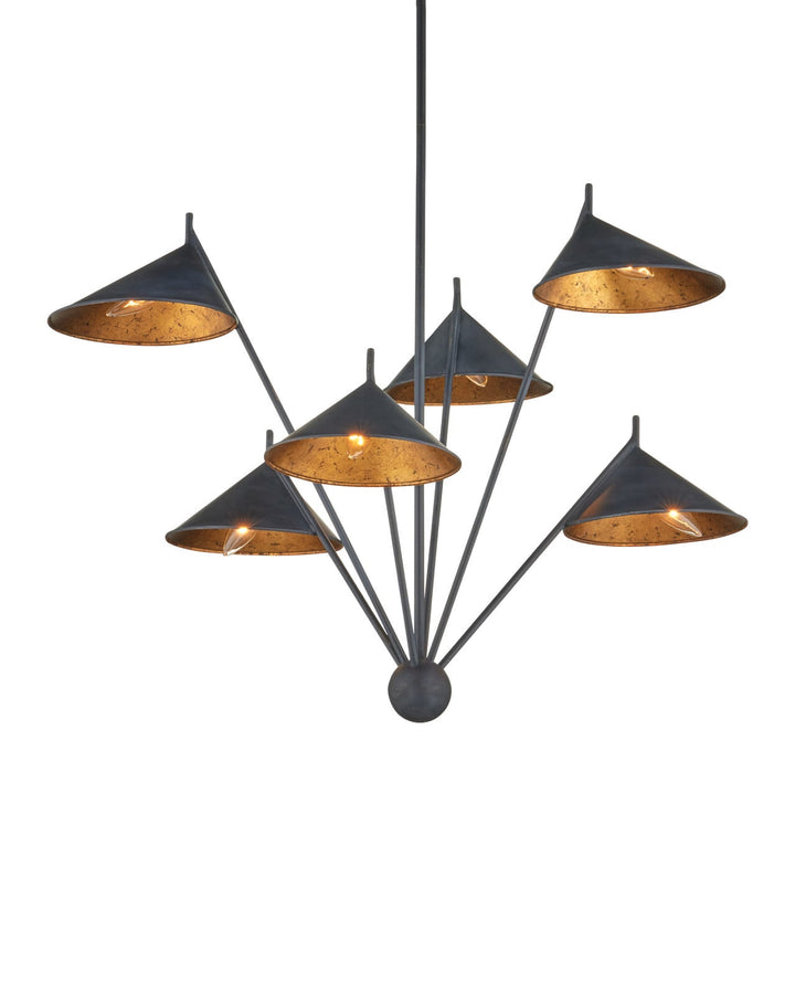 Chandeliers Serpa Medium Black Chandelier