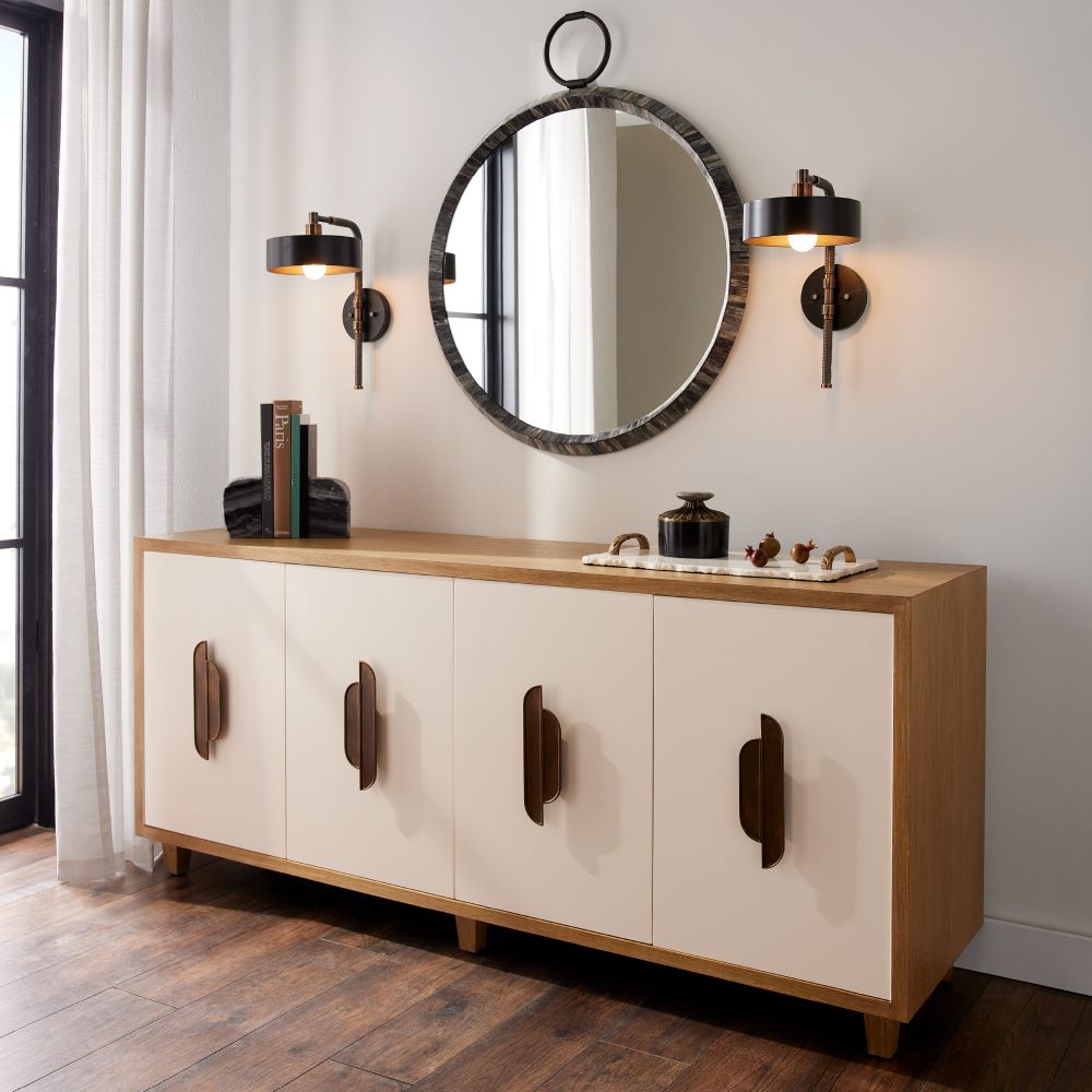 Wall Lighting Blake Sconce - Black