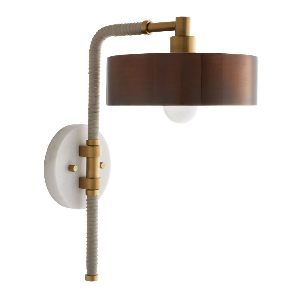Wall Lighting Blake Sconce - Brown