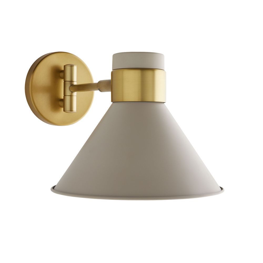 Wall Lighting Reed Sconce - Brown