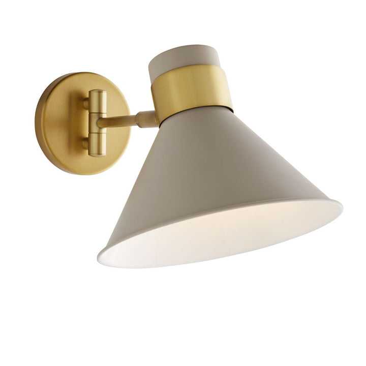 Wall Lighting Reed Sconce - Brown