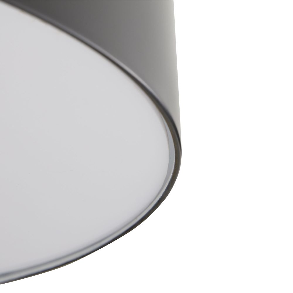 Thurston Semi-Flush - Black