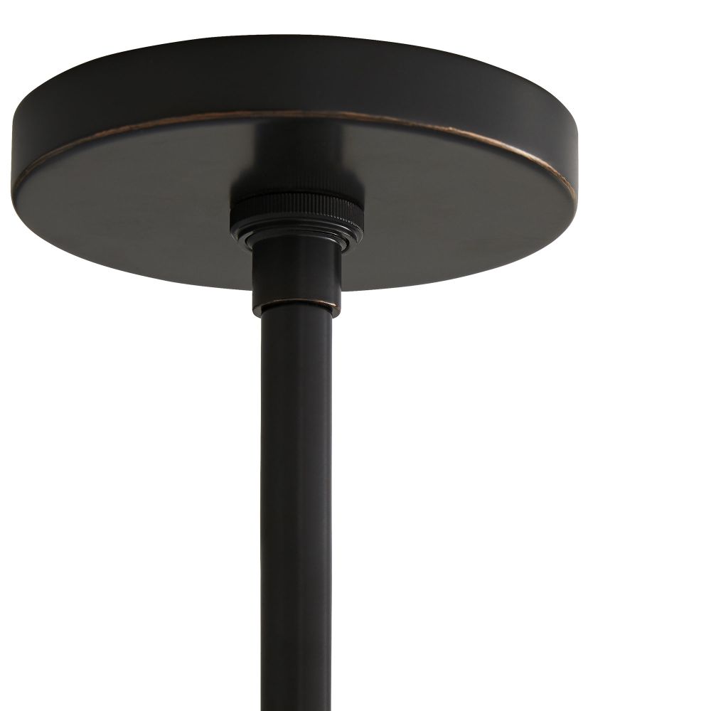 Thurston Semi-Flush - Black