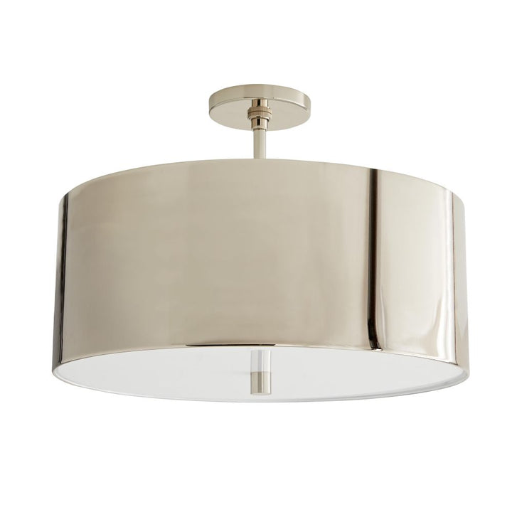 Flush Mounts Thurston Semi-Flush - Silver